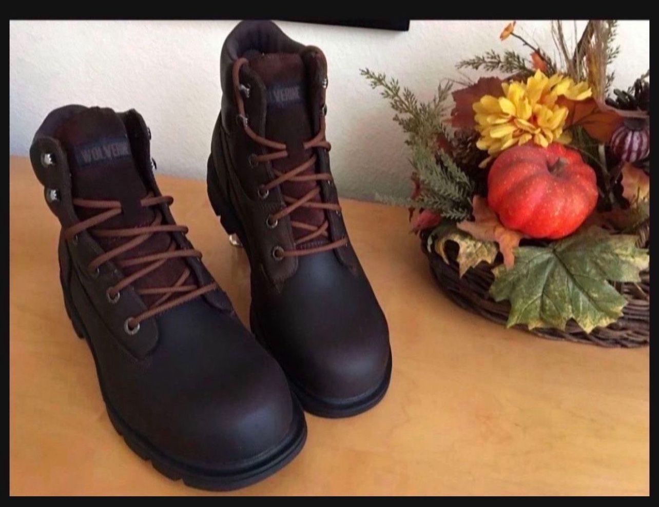 Wolverine Barton soft toe 6”work BootsMen’s Size 11 New In Box