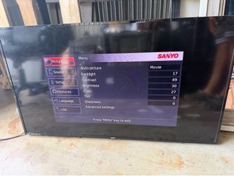 40” inch gaming monitor television televisor tv