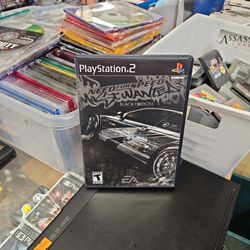 Need For Speed Most Wanted Black Edition Ps2 