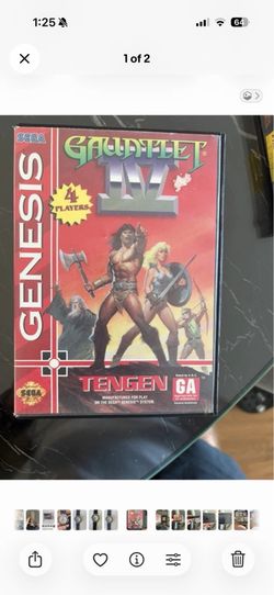 Gauntlet IV – Sega Genesis – Complete in Box (CIB)