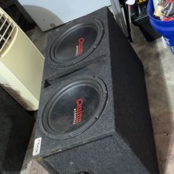 2 12 Inch Quinn Acoustic Subwoofer