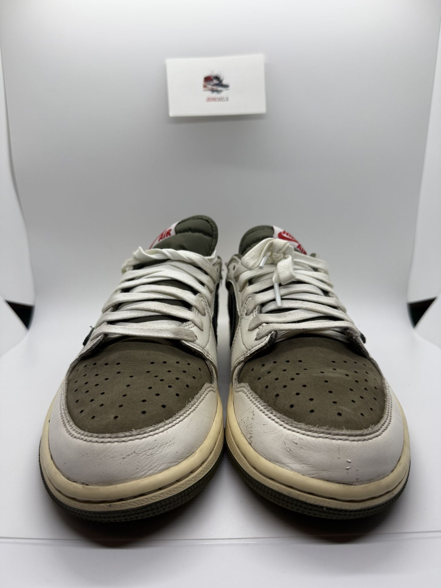 Jordan 1 Low Travis Scott Medium Olive Size 8