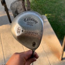 Call away Big Bertha Driver And Spaulding 3 Wood