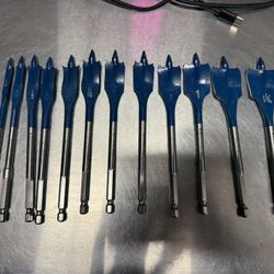 Bosch Daredevil 12 Pc Spade Bits 1/4” Drill Bit