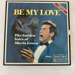 BE MY LOVE BY MARIO LANZA vinyl record