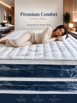Brand New Ortho Supreme Mattresses – prices vary by size- Enjoy fast Free Delivery - Hablamos espanol