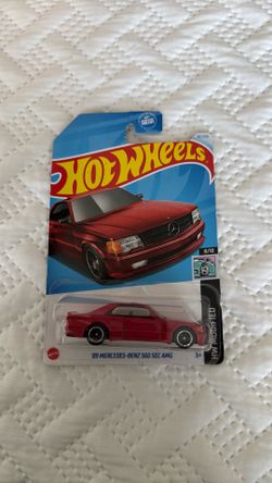 Hot Wheels 2024 Mainline ’89 Mercedes-Benz 560 SEC AMG Red 82/250