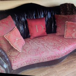 Paul Robert Designer Leather Couch