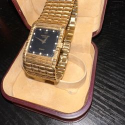 Raymond weil Geneve Quartz Watch Women Gold Plated 18k Gold