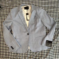 Banana Republic New Light Blue Suit Top Size 10