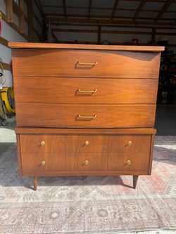 Mid-Century Highboy by Bassett
