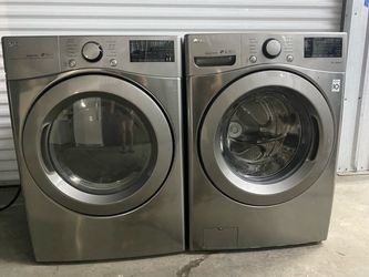 LG Front Load Washer and Dryer Set