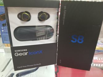 Samsung Galaxy S8 & Gear IconX Bundle