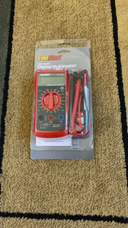 EverStart CAT III 300V Digital Multimeter New