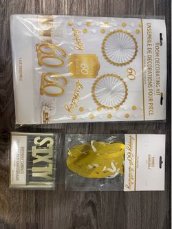 60th Birthday Decorations