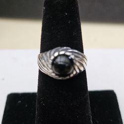 Genuine Black Onyx Ring