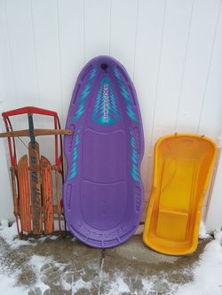 Set of 3 sleds