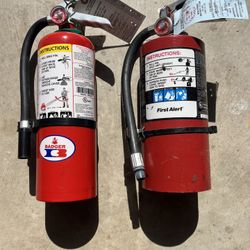 Fire extinguishers