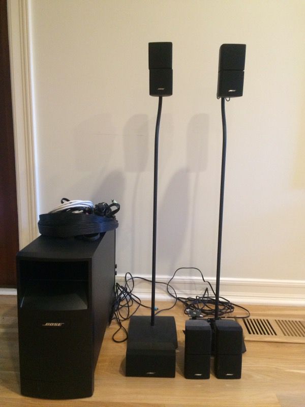 Bose Acoustimass 10 Series IV Surround Sound Speaker System for Sale in Hills, CA - OfferUp