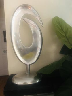 Silver decorative decor