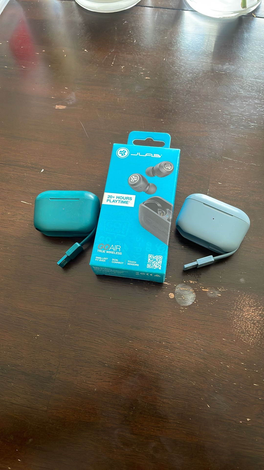 JLab Ear Buds Built In Charger 