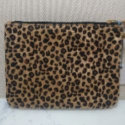 CHEETAH COSMETIC BAG