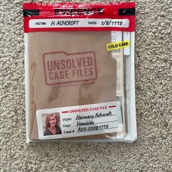 Unsolved Case Files Game
