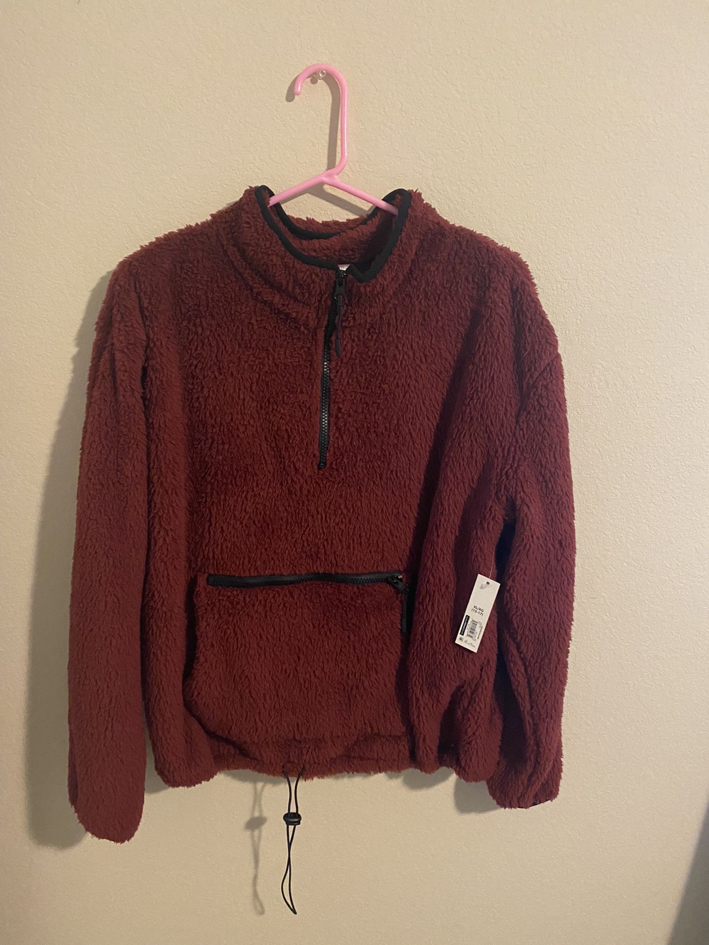 fleece pullover 