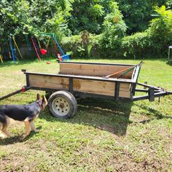 Six by eight trailer Four hundred dollars cash