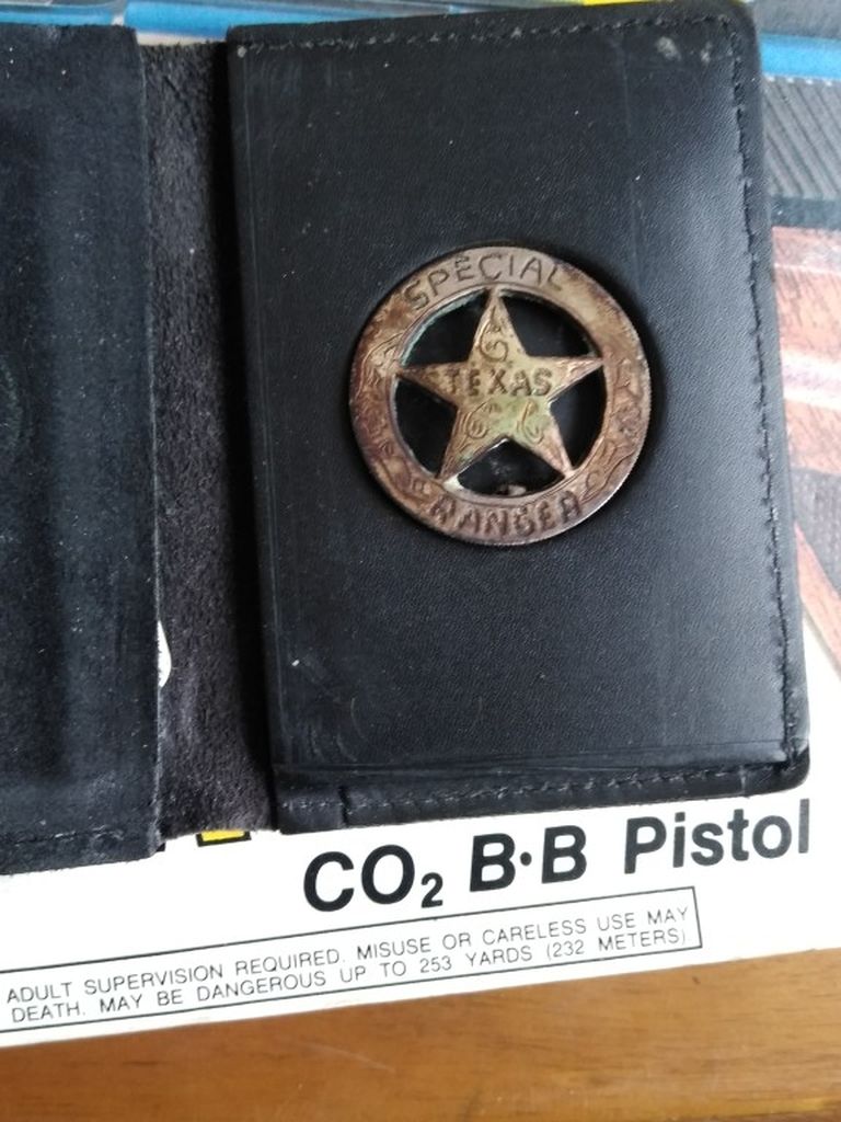 Texas Rangers Badge Test Silver
