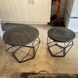 Two Decorative Tables 