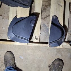 John Deere L130 Riding Mower Deck Belt Shields Left and Right  L120