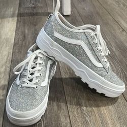 VANS WAFFLE CUP GLITTER SHOES