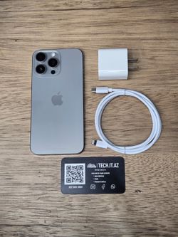 📱 iPhone 15 Pro Max | 256GB | Natural Titanium | Unlocked (Any Carrier)