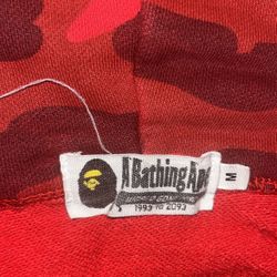 Red Bape Hoodie (M)