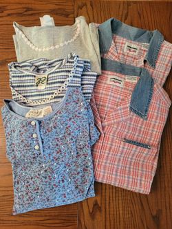 Lot Of 5 Size Medium Maternity Shirts