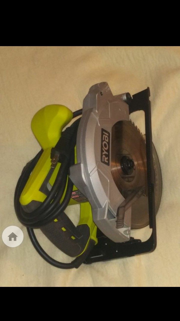 Ryobi Circular Saw w/laser precision cutting