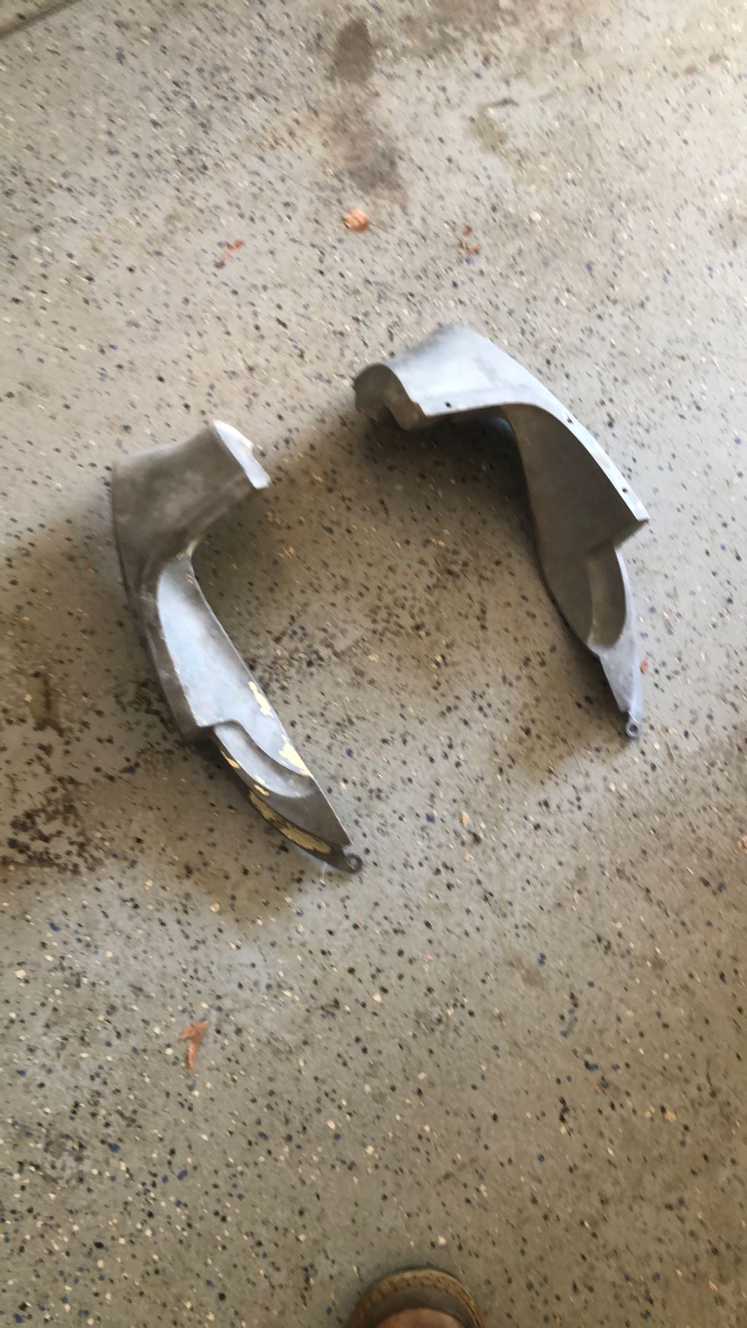 67-68 Mustang Rear Fender Extensions 