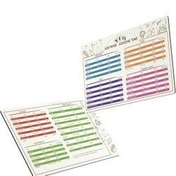 Air Fryer Magnetic Cheat Sheet Set 