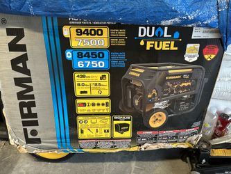 FIRMAN GENERATOR/HIBRYD/GAS/PROPANE
