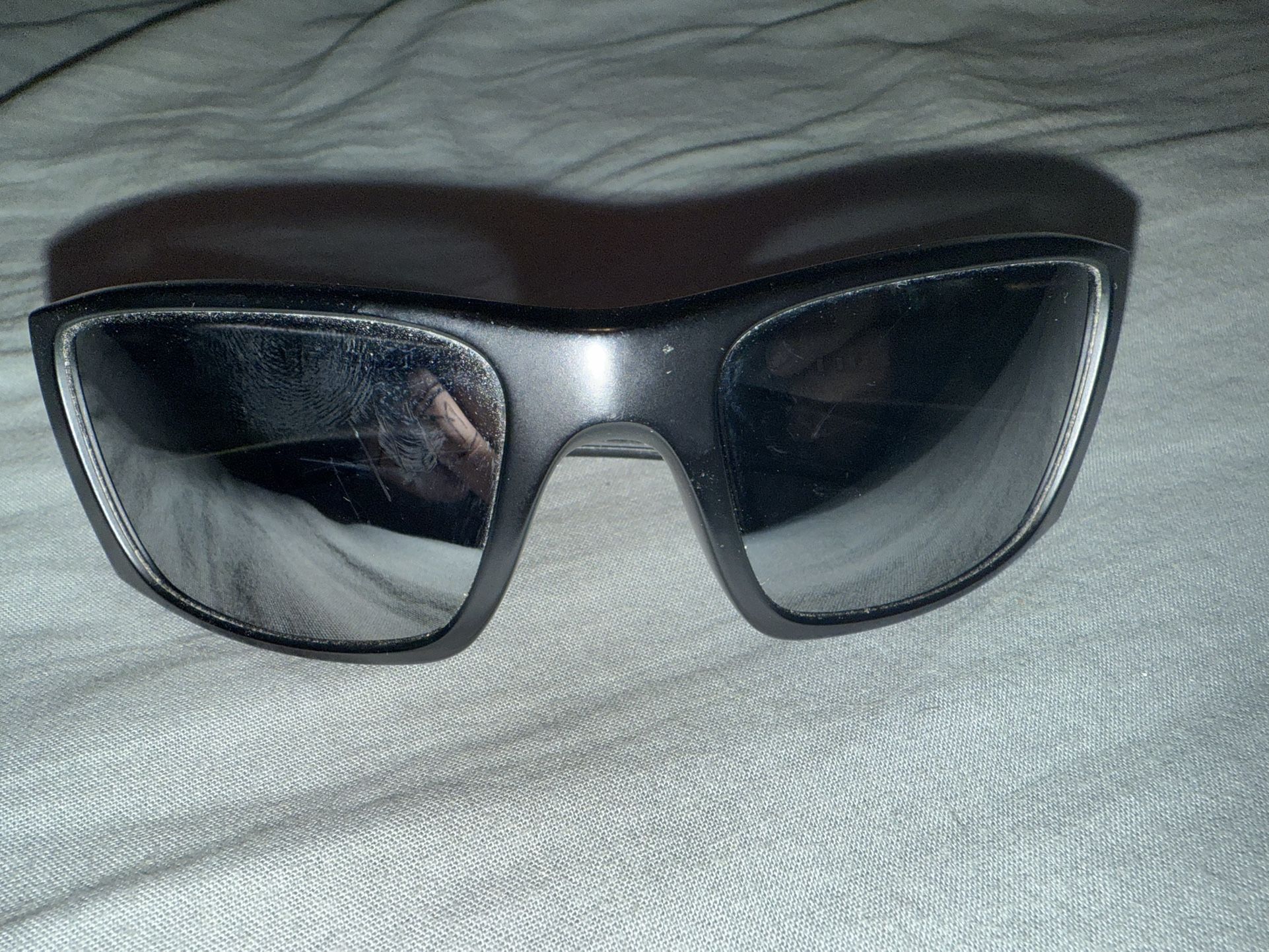 Oakley Fuel Cell Grey Polarized Lenses, Matte Black Frame