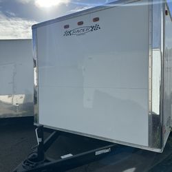 Carson  Trailer Racer 8.5 X 16 White 