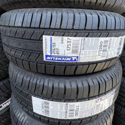 17” Michelin Defender 2 Tires
Size 215/55R17