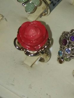 Sterling silver s. 9 ring