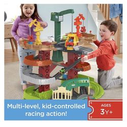 Thomas & Friends Multi-Level Toy Track Set, Trains & Cranes Super Tower