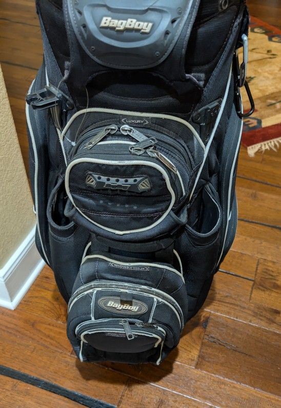Black BagBoy Revolver Cart Bag