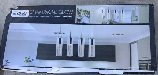 Champagne Glow Indoor Light NEW IN BOX 