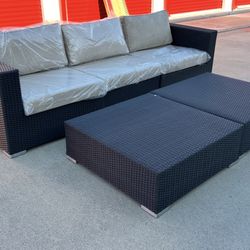 New 5pc Outdoor Patio Furniture Set Sunbrella