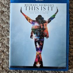 Michael Jackson THIS IS IT Blu Ray
