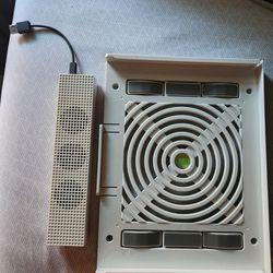 Xbox Series S wall mount and usb cooling fan